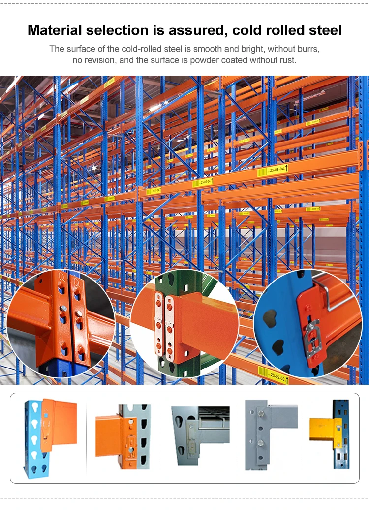 High Quality Warehouse Storage Shelving Unit Racking With Tray For Home ...