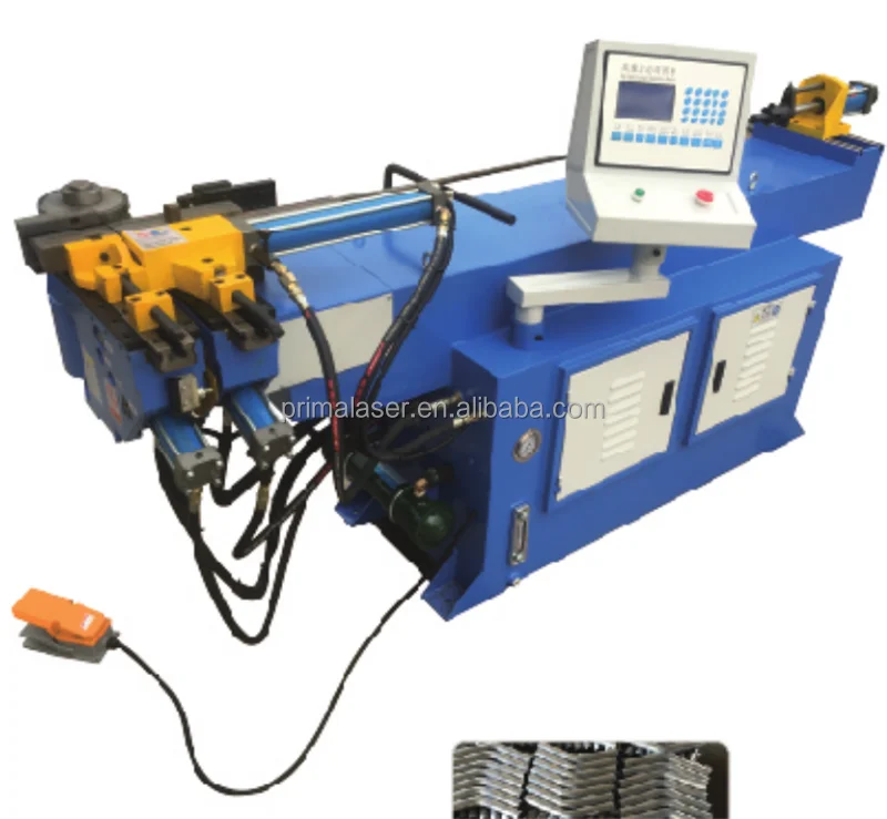 High Speed  50NC Pipe and Tube Bending Machines Heavy-duty Hydraulic Force to Push the Clamping Die Bend the Pipe or Tube