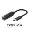 7,9*0,9 mm femelle vers Type C noir