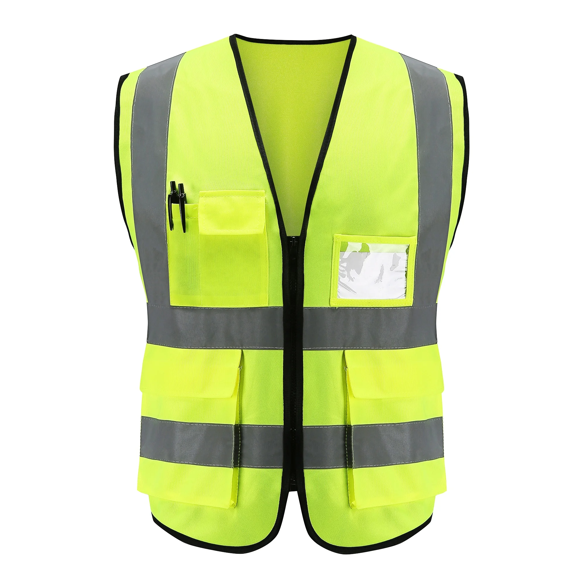 High Visibility Reflective Safety Vest Road Building Night Traffic Duty Service Sanitation Reflective Safety Clothing