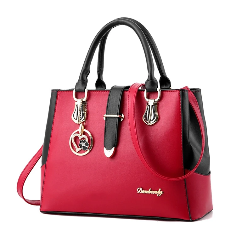 Luxury Designer Handbag Women 2022 Shiny Leather Office Ladies Hand Bags Red Beige Blue Sac de Luxe