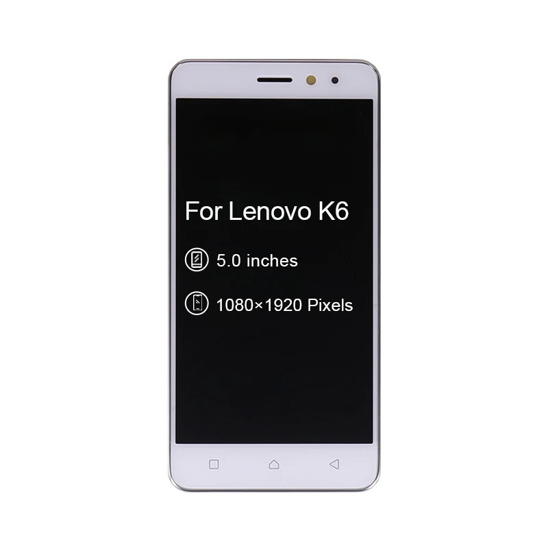 ЖК-дисплей с сенсорным экраном и дигитайзером в сборе для Lenovo K6 Power K33a42 замена