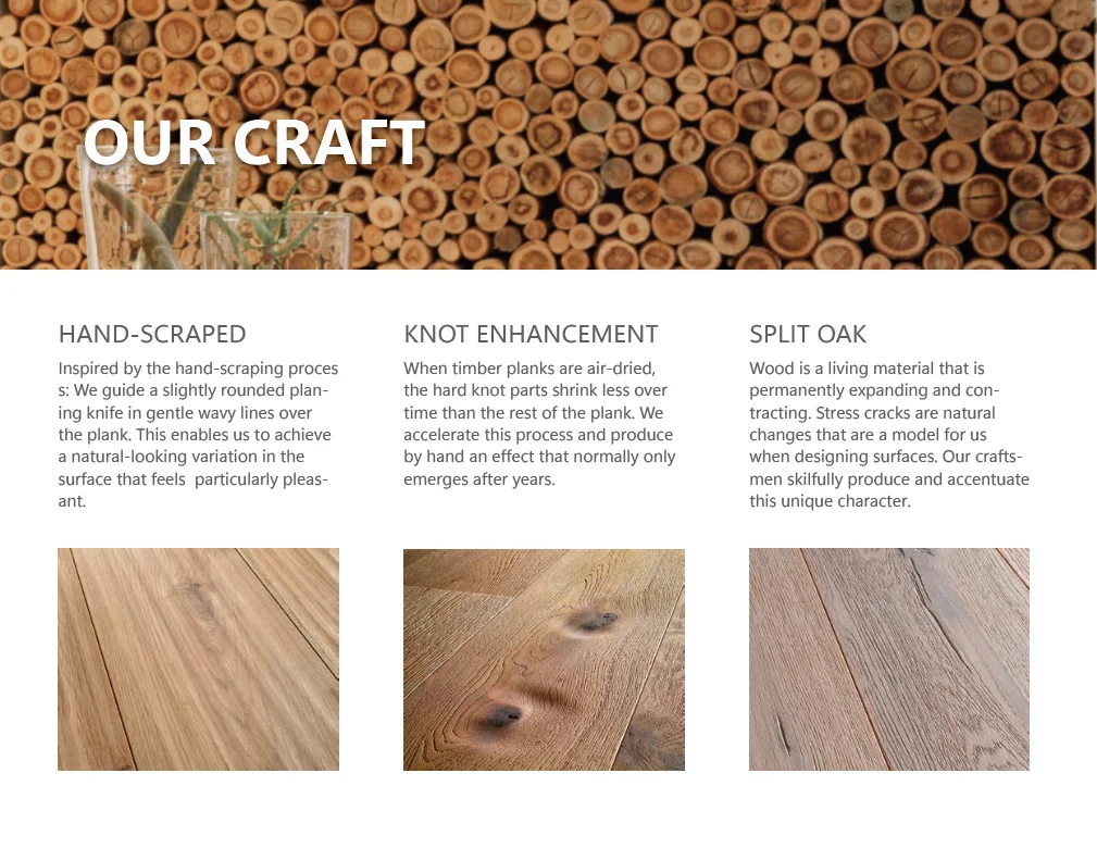 Tap & Go Solid Hardwood Flooring 3layer Wood Flooring White Oak