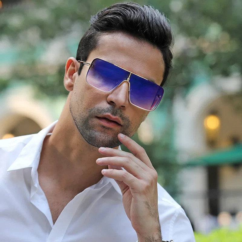 Luxury Designer Vintage Square Best Mens Sunglasses 2022 For Men