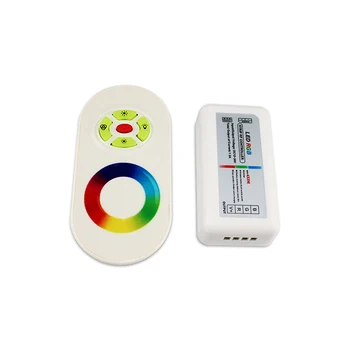 High Quality 5Key Led Touch Remote Control Rf 433Mhz Dc12-24V Dimmer Controller Rgb Led Controller