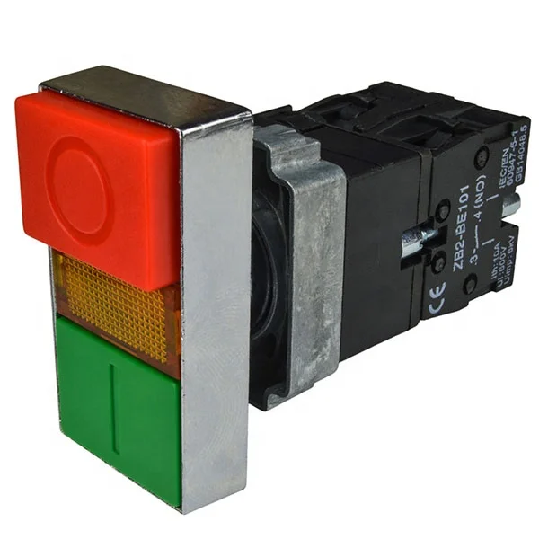 XB2-BW8465 Double Push Button Switch Start Stop Momentary