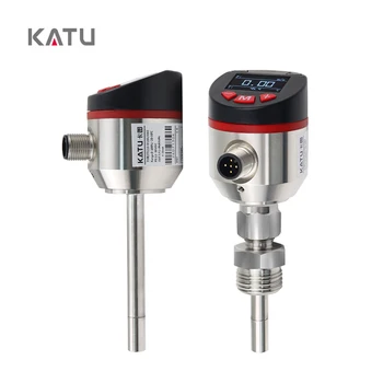 KATU FTS210 Series LED Temperature and Flow Integrate Thermal Sensor for Pneumatic and Hydraulic System Operation