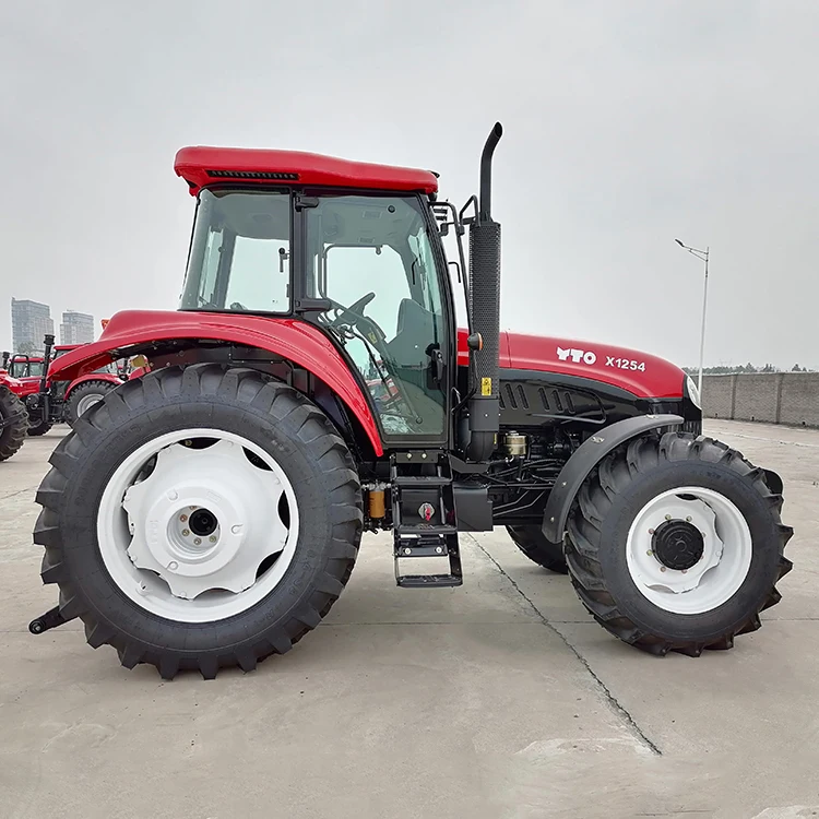 YTO X1254 125馬力 4WD マルチ機能トラクター 農業用 新品