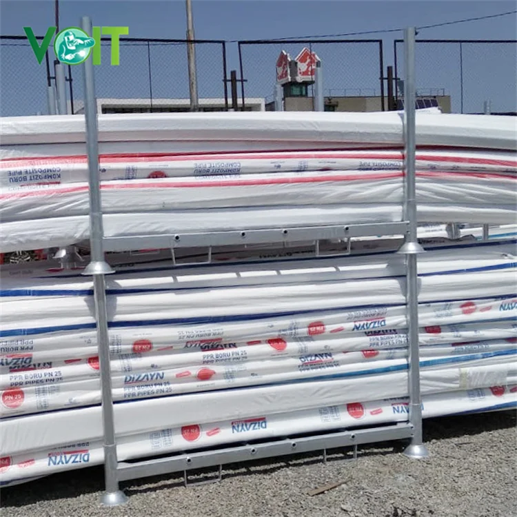 Стабильный Штабелируемый прочный промышленный транспортный логистический поддон для холодного