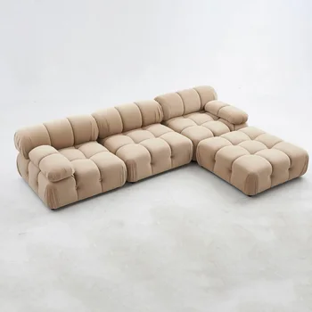 Furniture Manufacturers Wholesale Simple Modern real leather Sectional Sofa Set