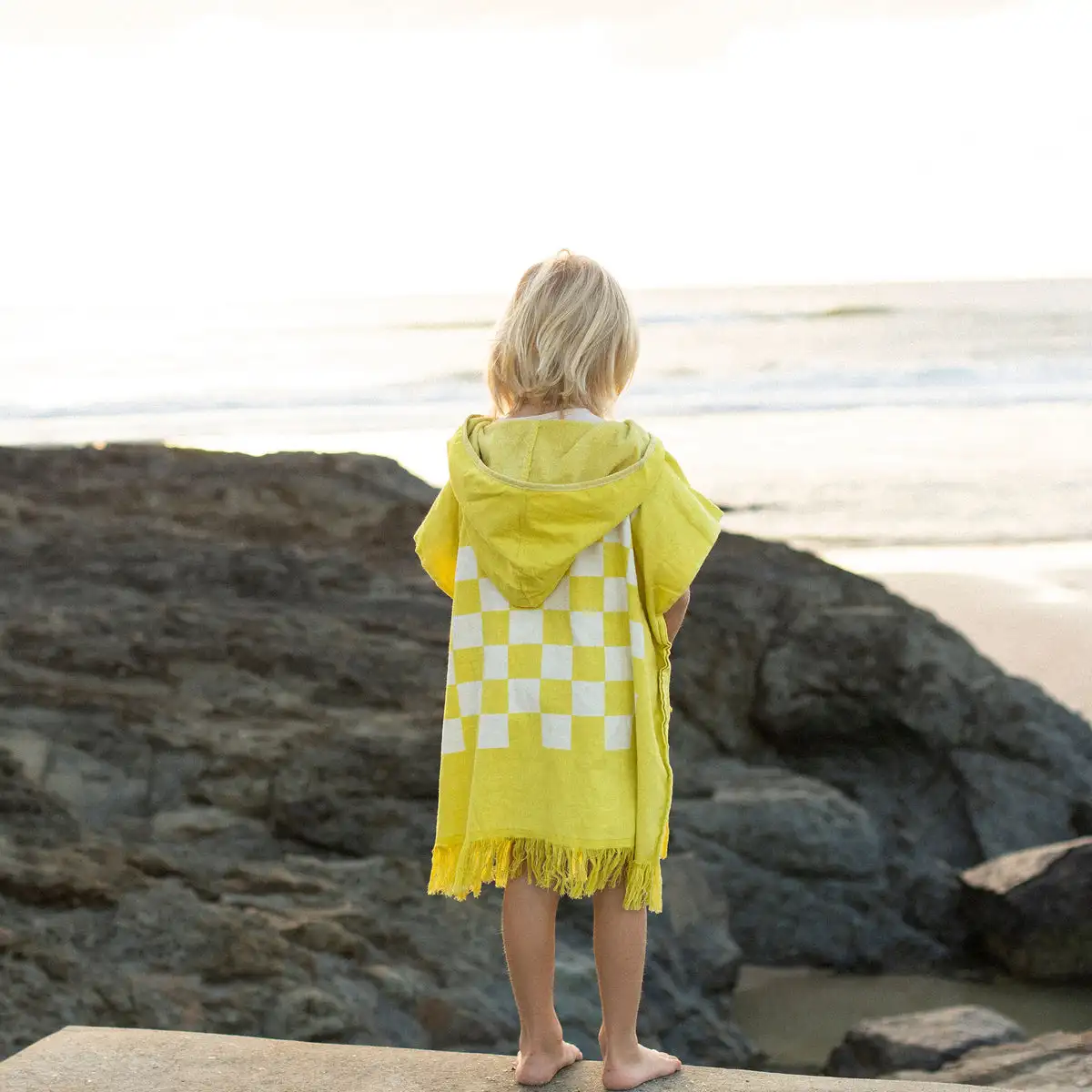 New Fashion Custom Design Baby Hooded Bath Towel Surfer Poncho Kids Poncho Towel supplier