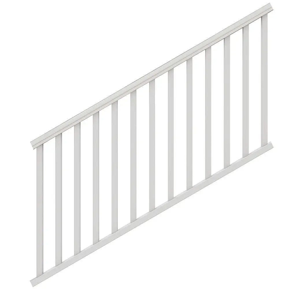 Latest Modern Hand Railing Cheap Pvc Vinyl Plastic Balcony Guard Porch Deck Railing Designs For Steps Buy White Pvc Plastic Inner Support For Top And Bottom Steel Railing Product On Alibaba Com
