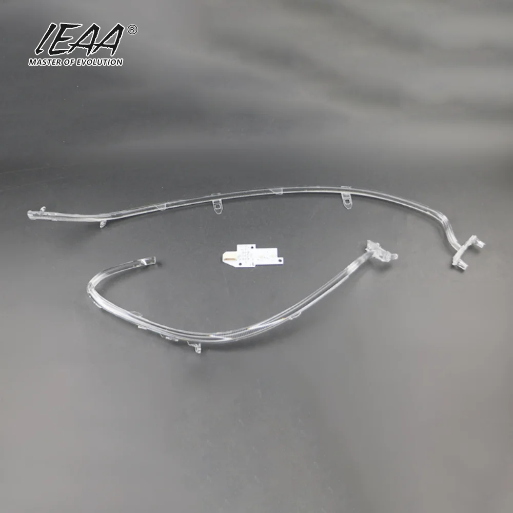 Прозрачная световодная полоса DRL, светодиодные дневные ходовые огни, подходит для Buick Excelle GT/XT 2015-2017