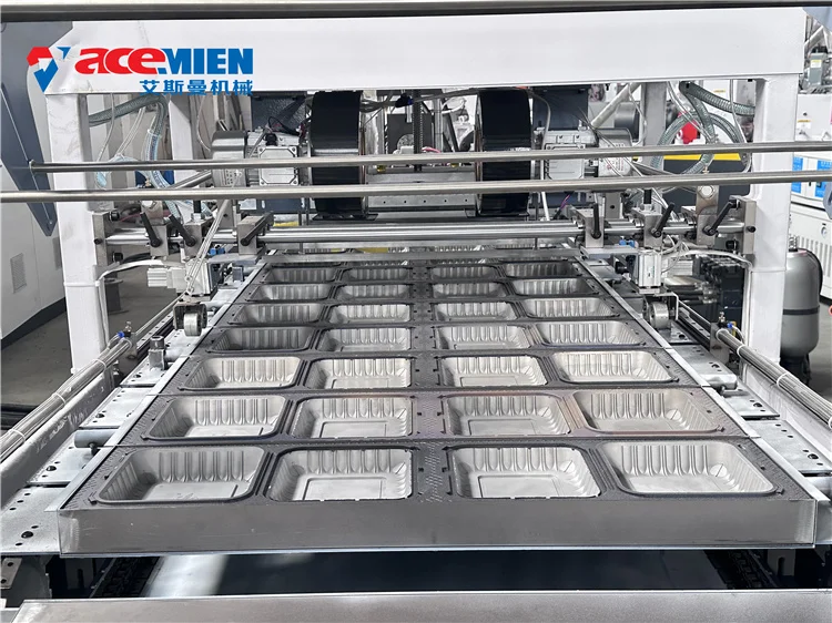 Factory Direct Sale Degradable Straw Starch Husk Rice Clamshell Box Making Machine