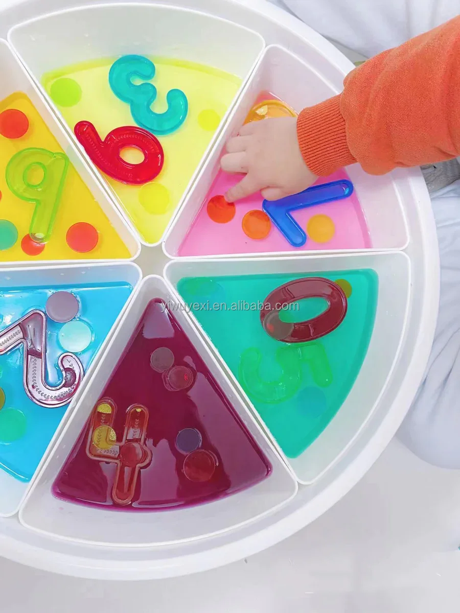 Sensory Bin Tray Box With Lid And Removable Storage Inserts Sensory Bin