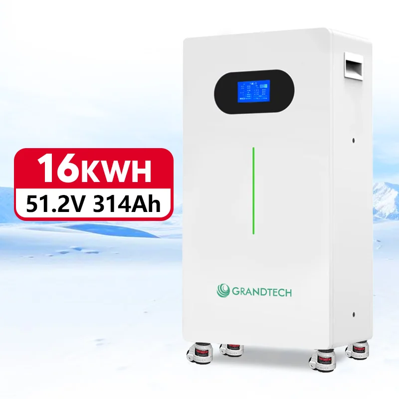 US Stock 6000 Cycles 48V 280Ah 314Ah for DIY Kit 16kwh Lifepo4 Battery Box with CAN Communication Port for Solar Energy System