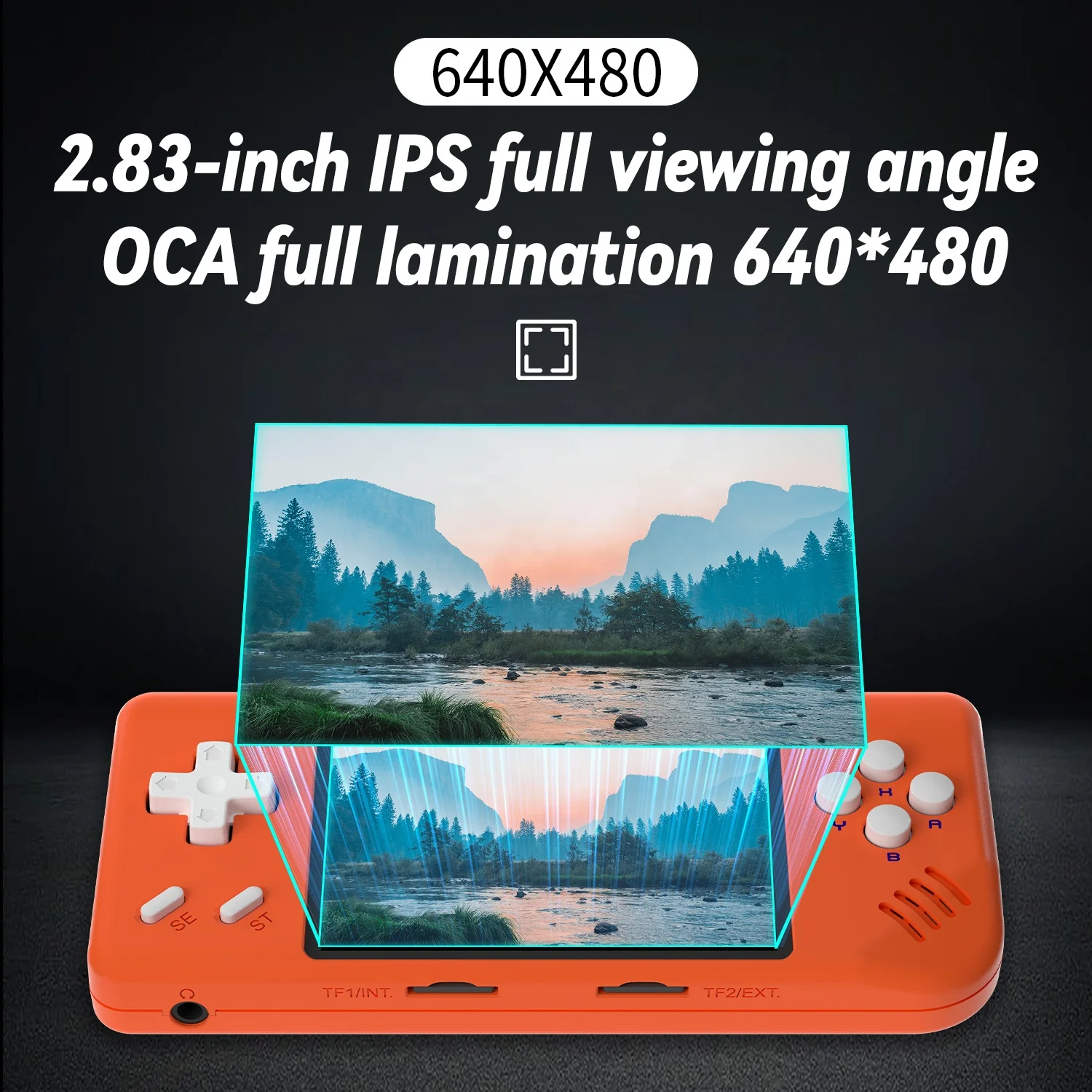 ANBERNIC RG28XX - Retro Game Console with 2.83 Inch Screen