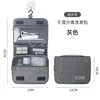 Gray cationic hook bag