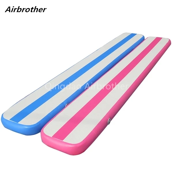 Wholesale Cheap Durable DWF Inflatable Airtrack Air Balance Beam Mat for Home Gymnastics Training and Yoga