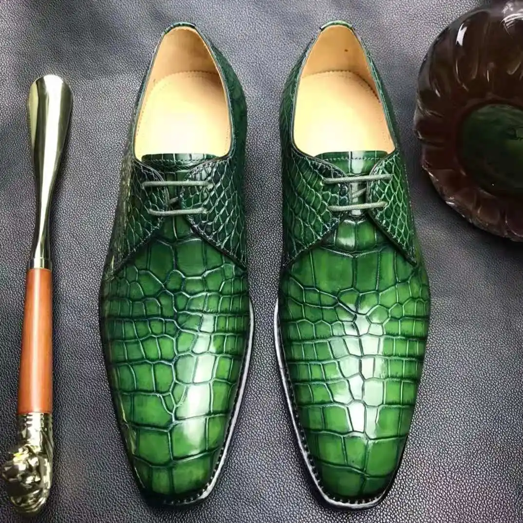 zapato cocodrilo