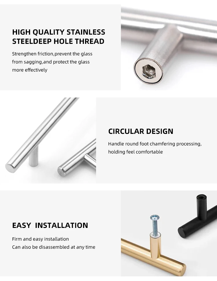 Cheap Stainless Steel Furniture Kitchen Pull Handle Drawer And