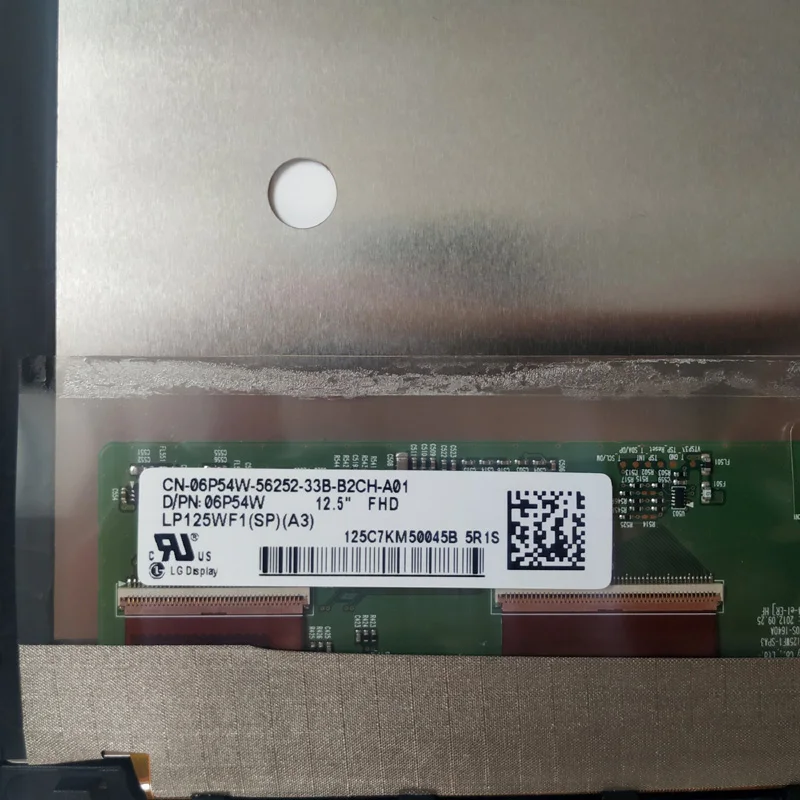 Assembly Tablet Touch Screen Android Pc for Business Not 9 Connector TFT 65 Mhz for Dell XPS12 9Q33 LP125WF1 SPA3 LED Carton Box