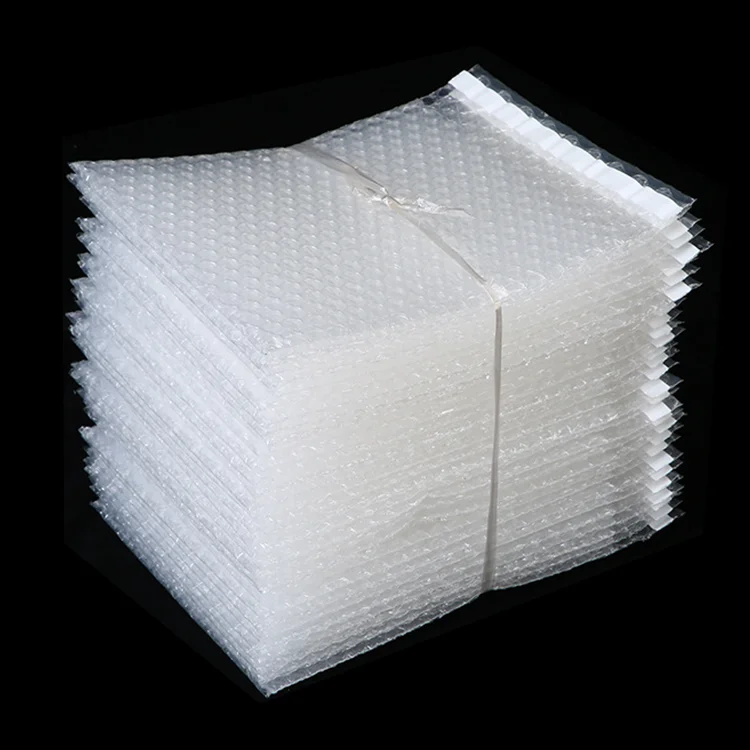 Custom Clear Mail Self-seal Bubble Cushion Wrap Packaging Bags ...