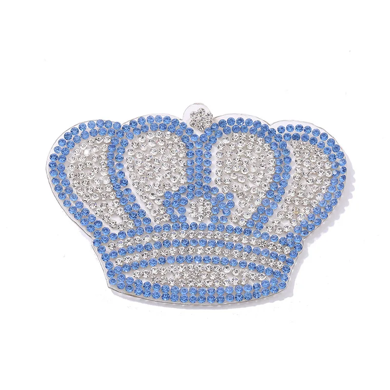 Free sample New arrival silicone logo heat transfer custom rhinestone greek letter patches for bags