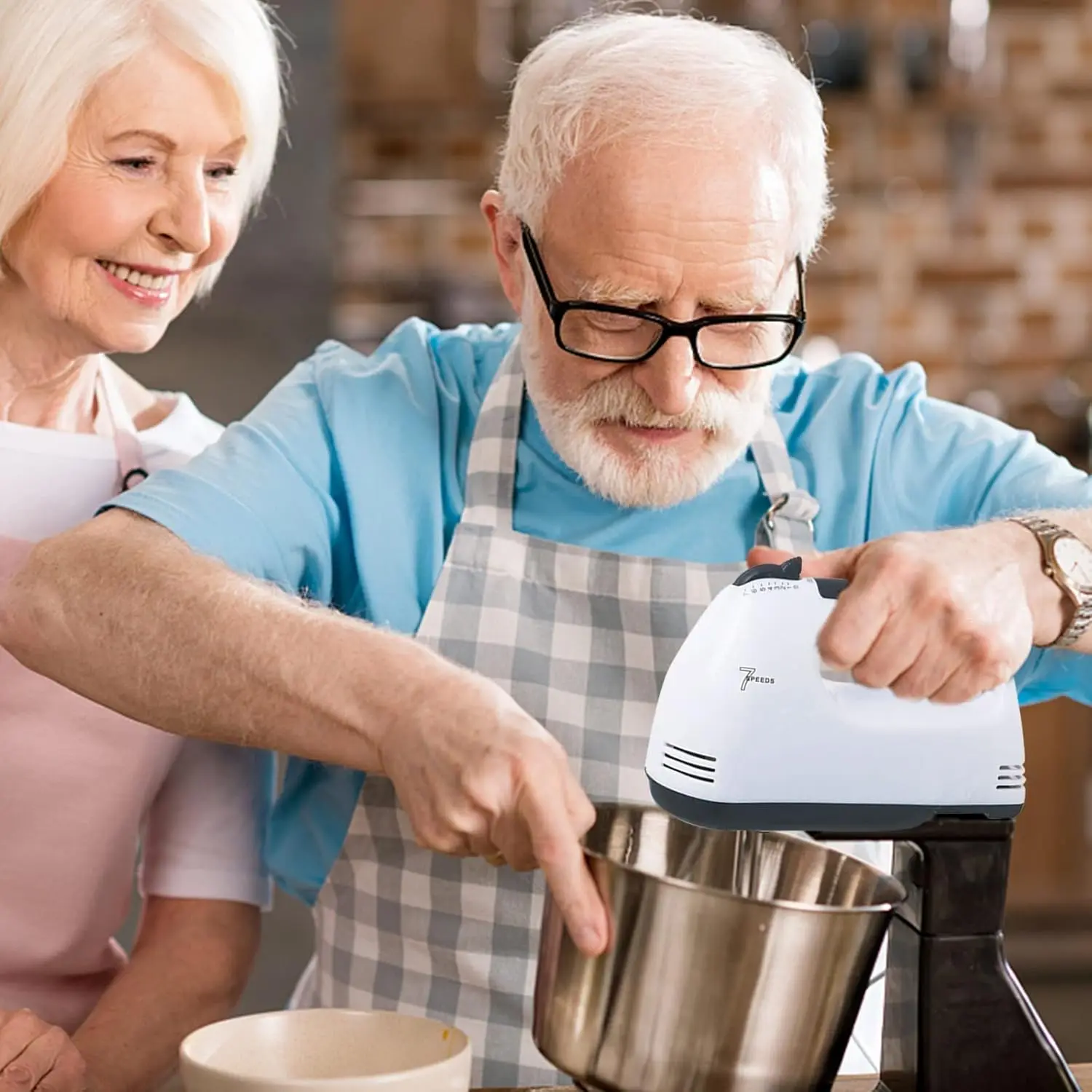 220V 100W Speed Home Kitchen Egg Beater Hand Blender Electric