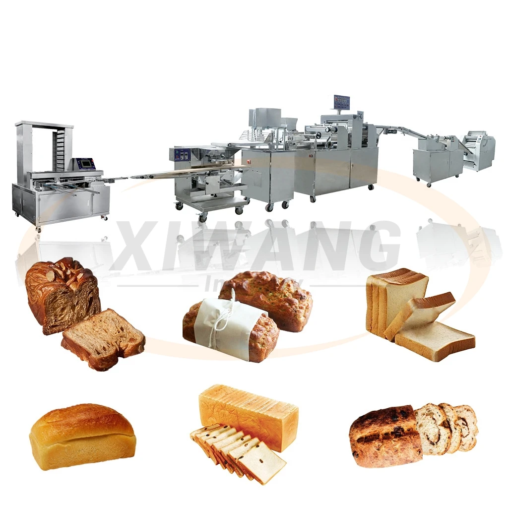 Commercial Bread Bakery Line Industrial Bread Making Machines