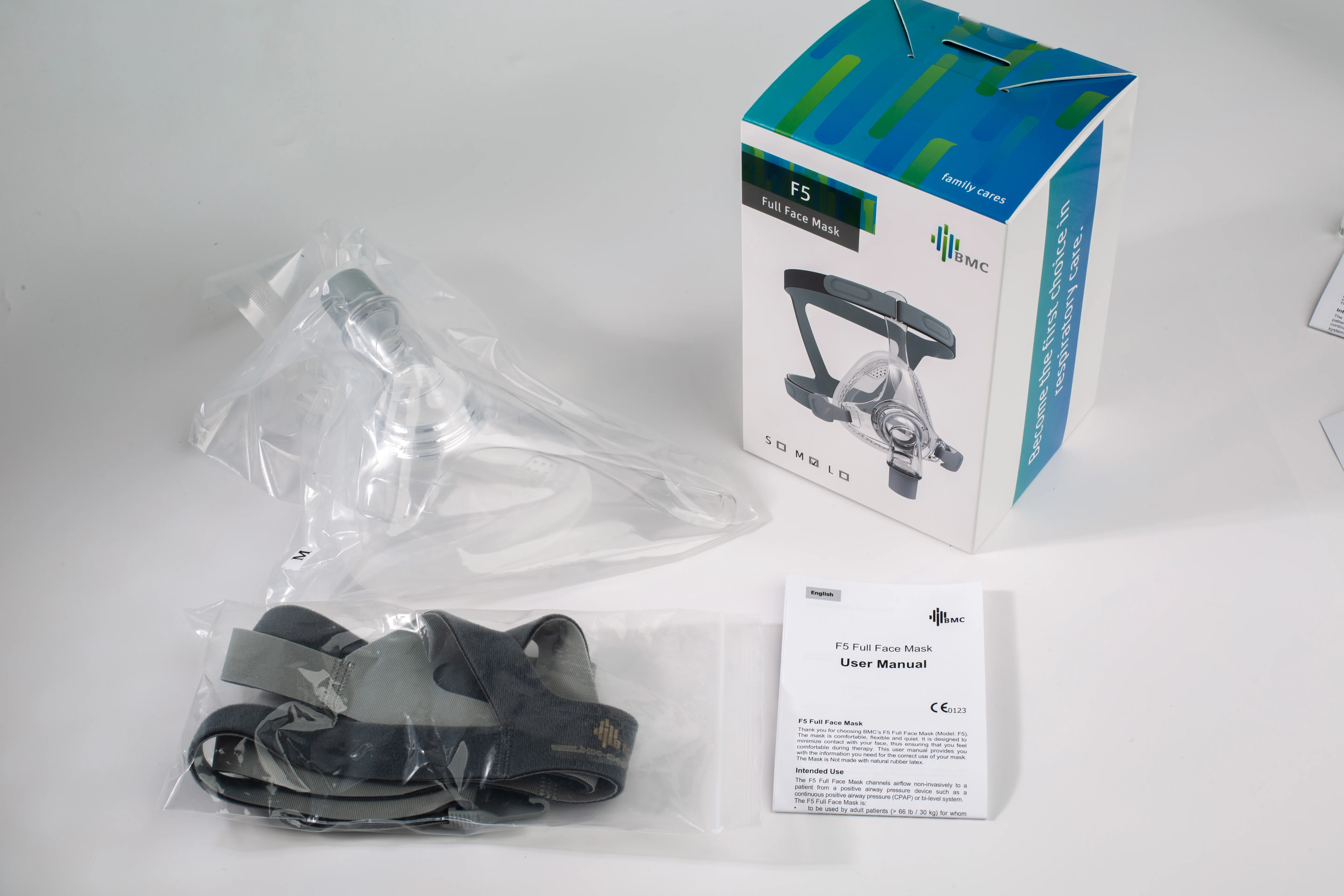 
 F5 маска на все лицо для CPAP BiPAP oxyгенератор BMC маска для домашнего ухода здоровая маска для сна  