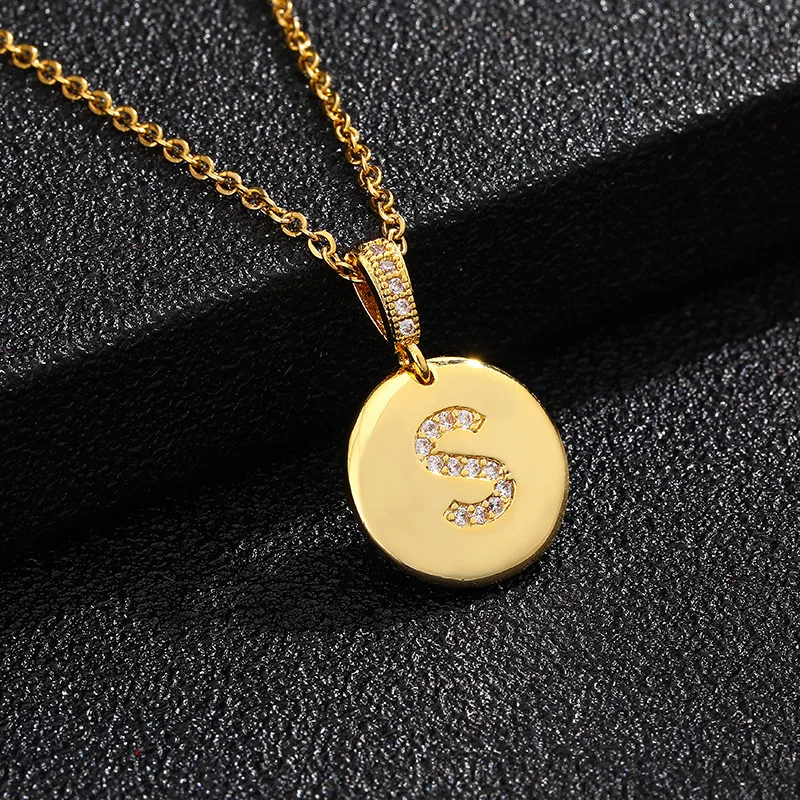 Initial Pendant Necklace