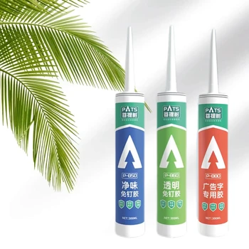 china factory large container glue sealant nail free material bond adhesive&sealant