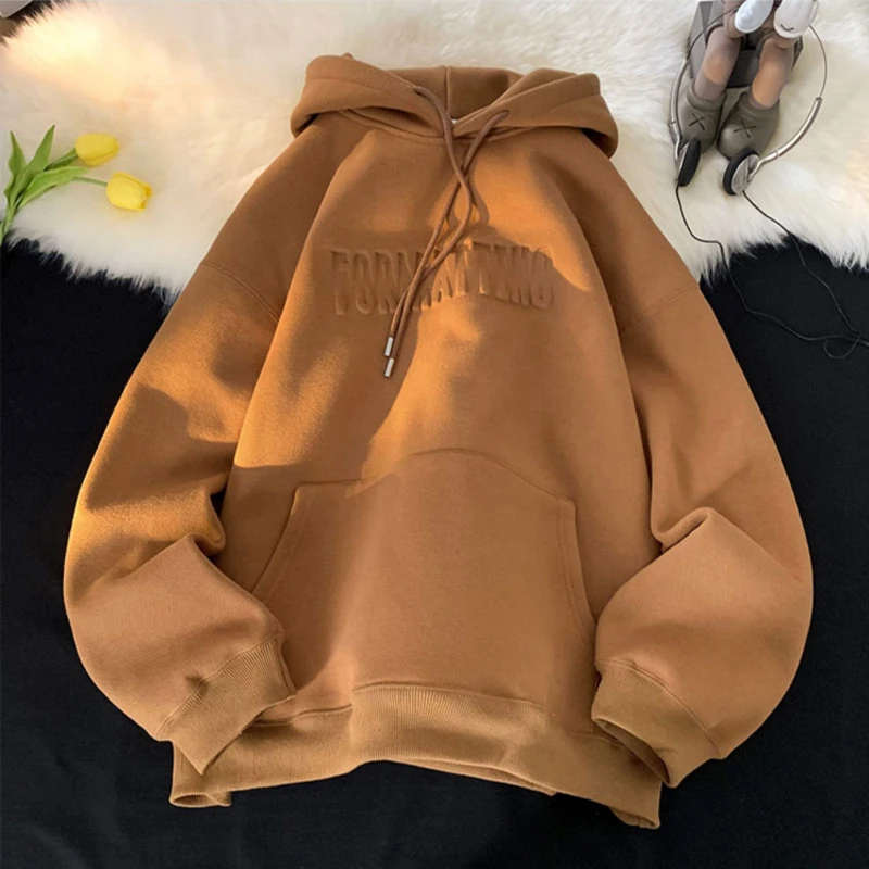 High Quality Heavy Weigh Latest Fleece Oversized Pullover Custom 3d