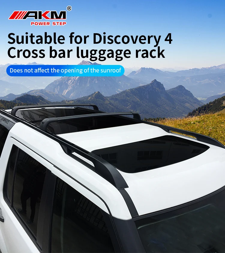 Noble Custom Aluminum Cross bar Roof Rack Rails Car Roof Rack for LAND ROVER DISCOVERY 4 Roof Rack DISCOVERY 3 supplier