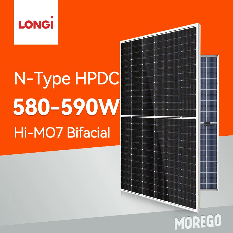 LONGI solar LR5 PV модуль 182 мм солнечные элементы 530 Вт 535 Вт 540 Вт 545 Вт 550 Вт двойная стеклянная Двусторонняя солнечная панель