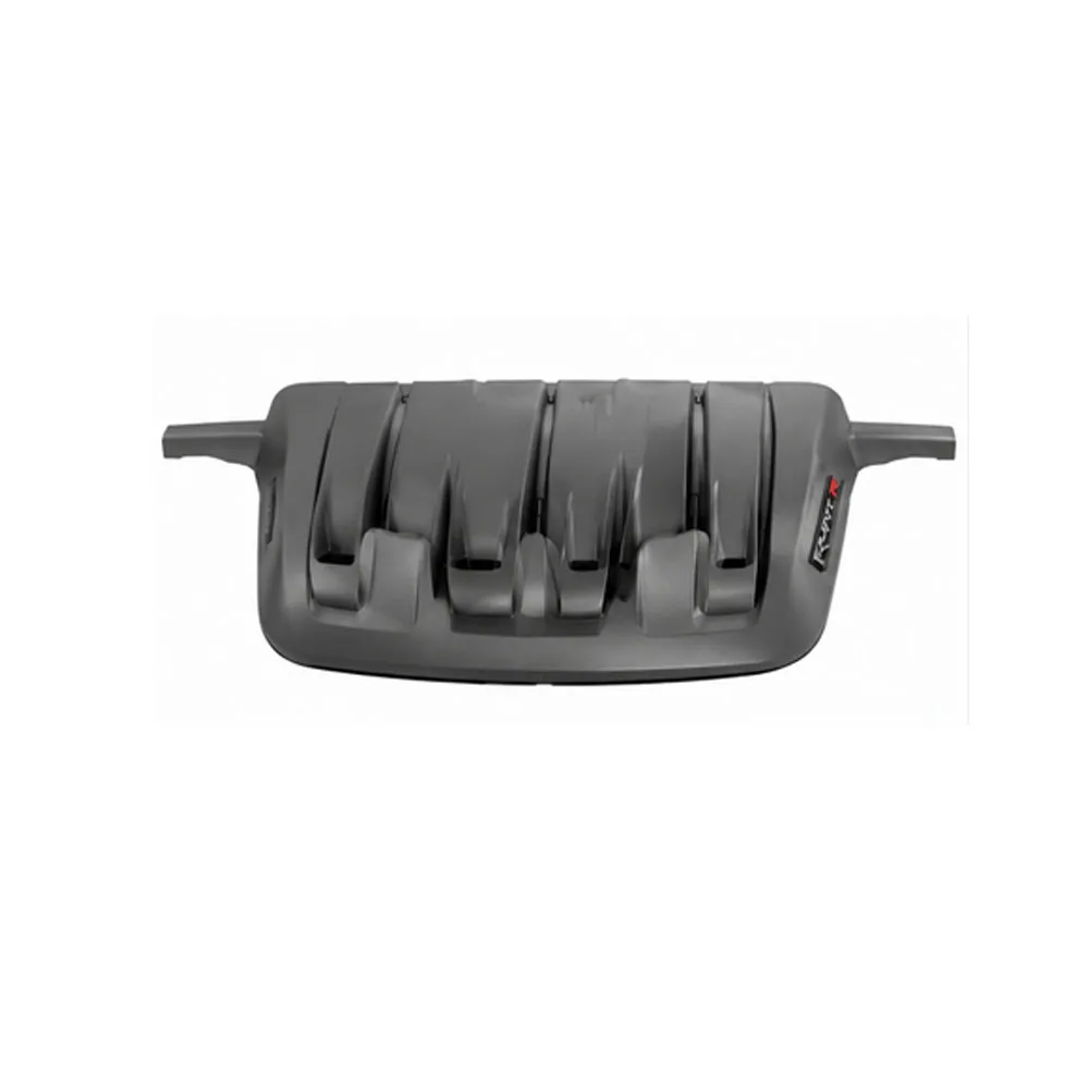 Premium Kaptrimpaneel vir Ford Raptor 2024 Oorspronklike Fabrikant Glinsterende Swart Voorste Kapspoeg Modellering Buiteselsdele Styling Aanpassingsdeel