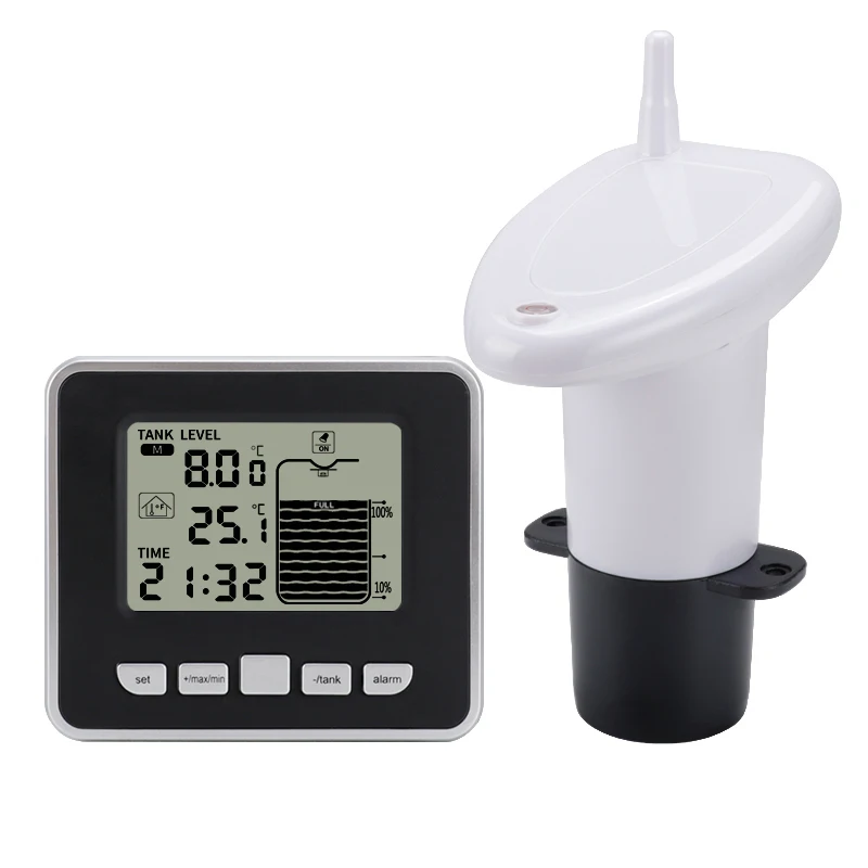 Transmitter Non-Contact Smart Sonic Sound Ts-Ft002 Depth Drawdown Automatic Wireless Ultrasonic Water Tank Liquid Level Meter