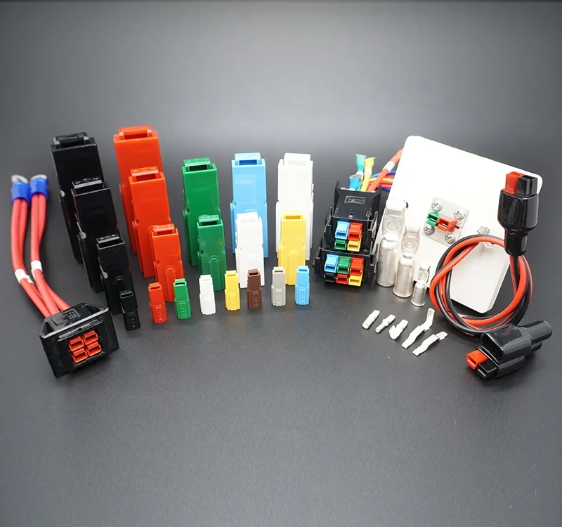 High Quality Anderson PP style 15a/30a/45a/75a/120a 600v High Current Power Battery Terminal Connector for Forklift Drone Car