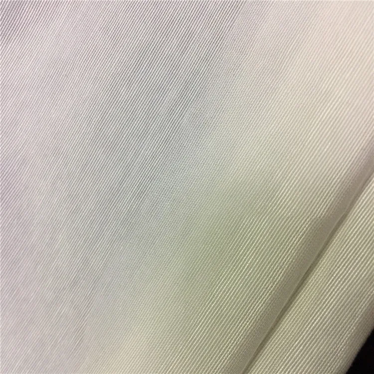 Plain dyed good hand feeling cotton viscose blend fabric shinning fabric for clothing