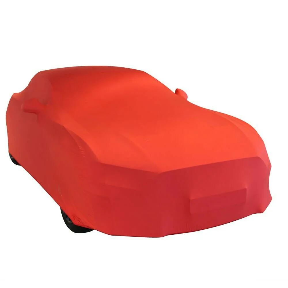 180gsm Polyester Spandex Stretchable Tailored Indoor Spandex Car Cover