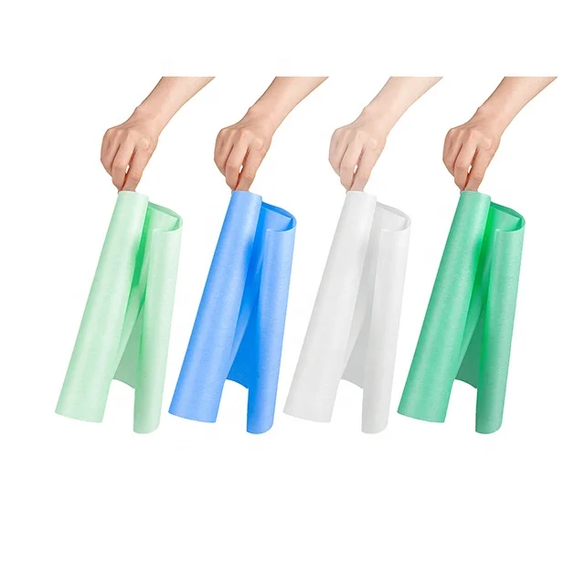 OEM двухслойная водонепроницаемая и дышащая Нетканая ламинированная пленка с полипропиленовым полиэтиленовым покрытием Нетканая ткань