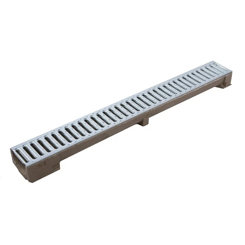 Precast Polymer Concrete U Shaped Drainage Ditch Solutions