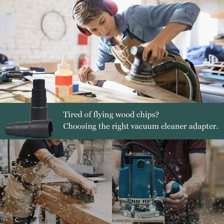 Universal Complete Power Tool Hose Adaptor Kit For Dust Extraction