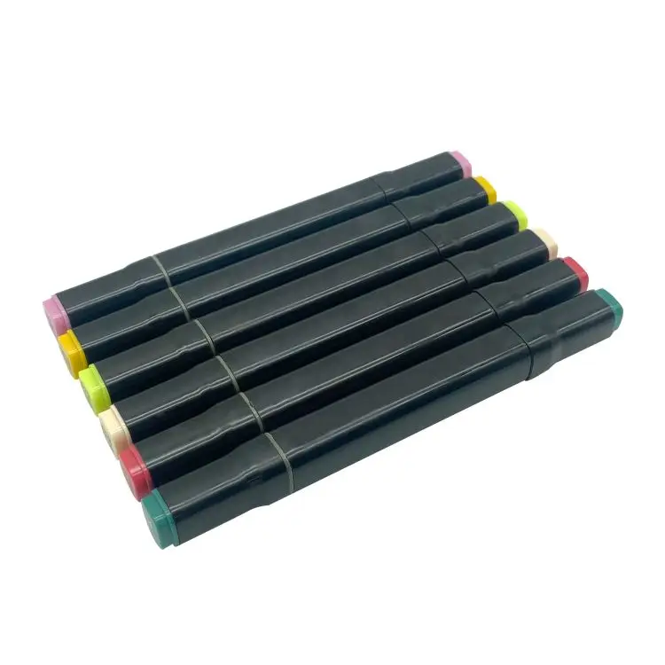 Factory Cheapest Dual Tip Alcohol Based Ink Markers Pen Set for Artist Sketching 12 24 36 48 60 80 100 120 168 202 262 Colors