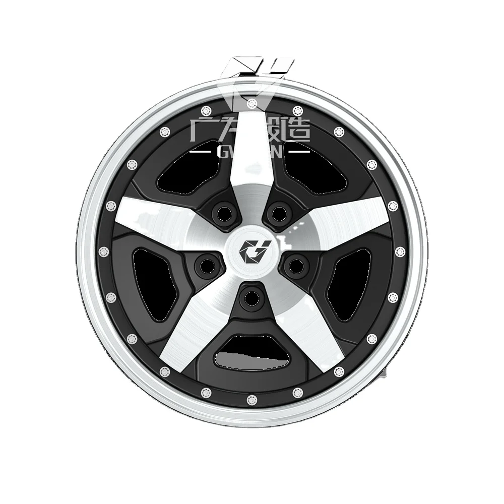 GVICHN   PCD5*120 5*127 off-road custom car wheels Independent design 17 18  20  22 24 Forged wheels  bead lock rims