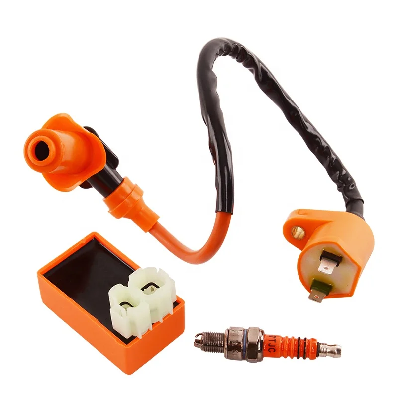 Катушка зажигания LING QI, аксессуары для квадроциклов, 125-150 куб. См, Свеча зажигания для мотоциклов