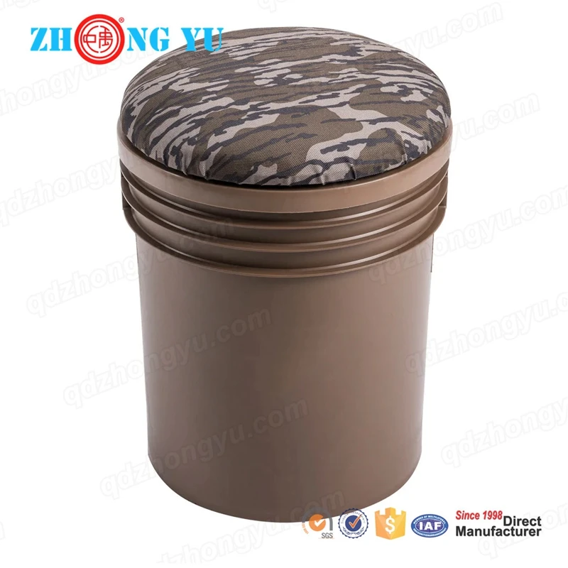 Spin Top Wise Outdoors Premium Dove Sport 5 Gallon Bucket Swivel Seat