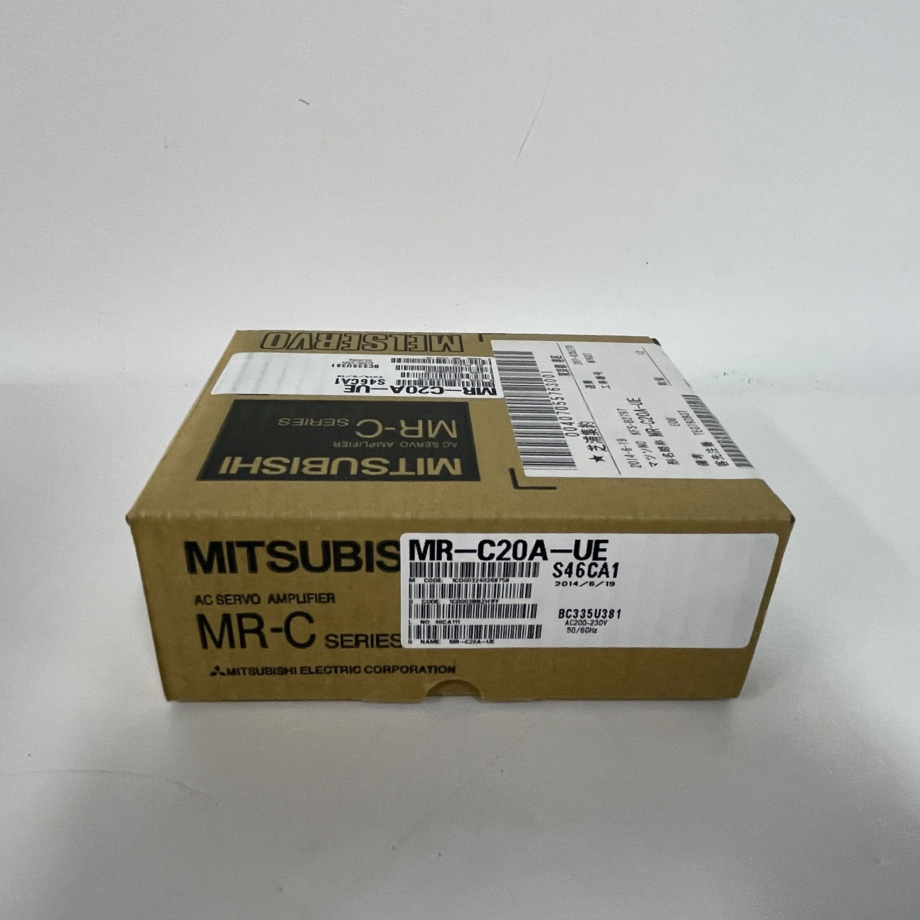 MITSUBISHI AC Servo Amplifier MR-C Series MR-C20A-UE MITSUBISHI AC Servo Amplifier MR-C Series MR-C20A-UE