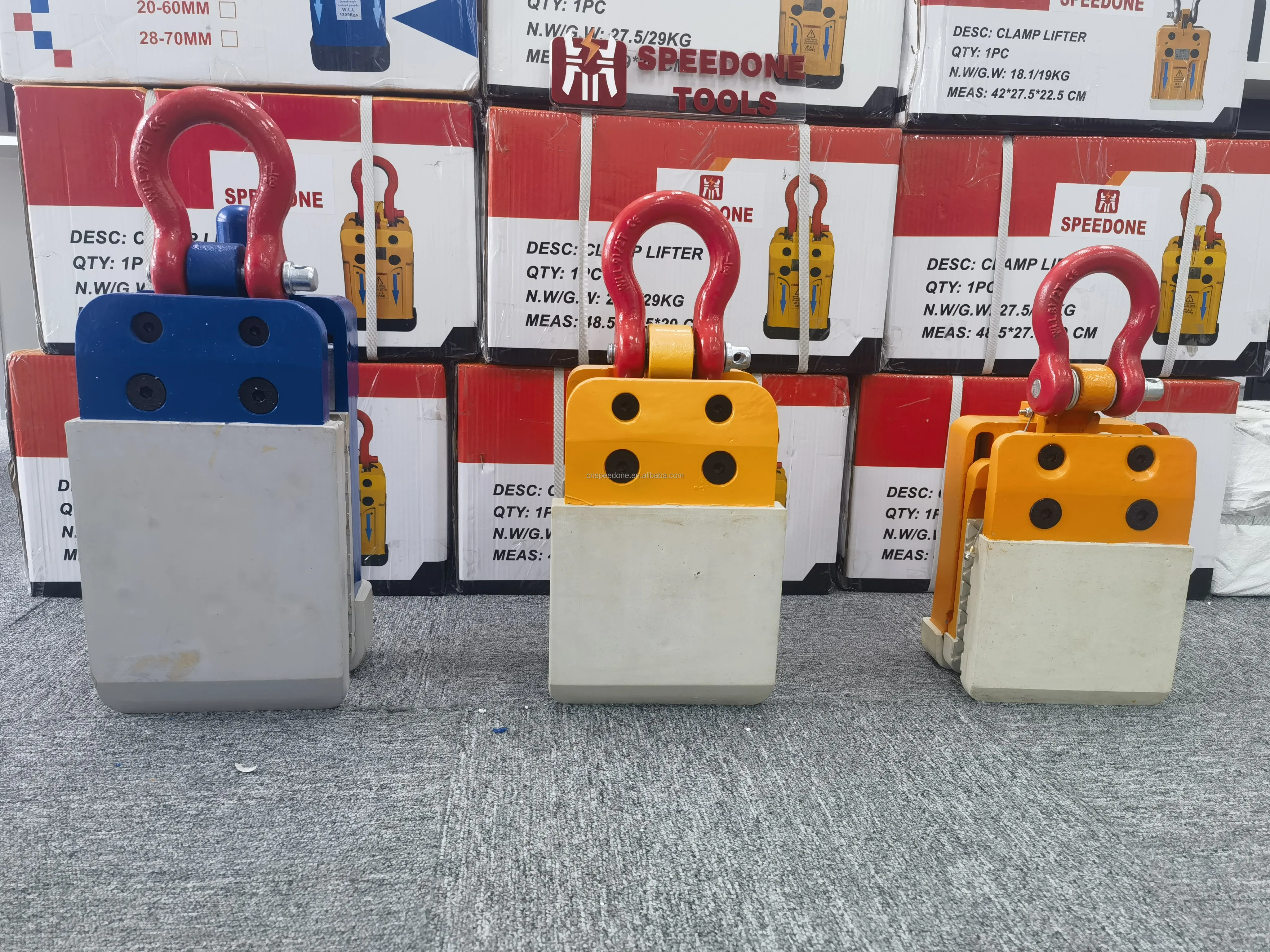 1000KGS 30mm Steel Stainless Steel Metal Scissor Lifter Granite Marble ...